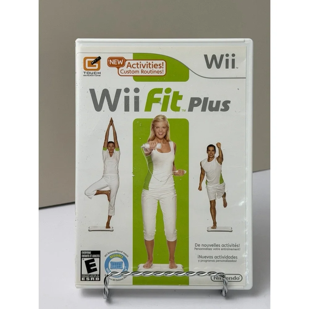 Wii Fit Plus Nintendo Wii 2009 Game Complete